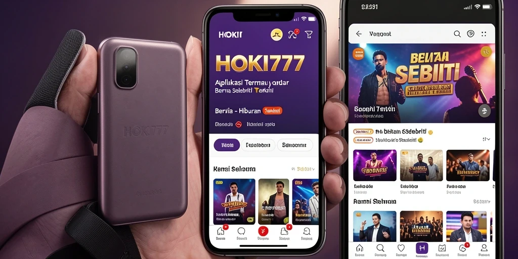 Tampilan antarmuka HOKI777 yang menarik dan informatif.